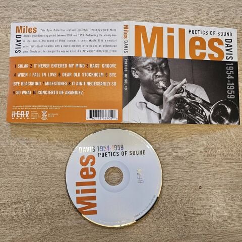 MİLES DAVIS - DAVIS 1954 - 1959 POETICS OF SOUND CD
