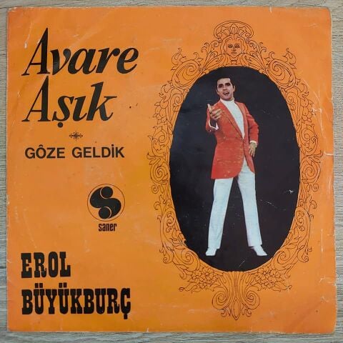 EROL BÜYÜKBURÇ - AVARE AŞIK 45LİK PLAK