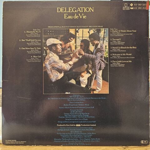Delegation – Eau De Vie LP PLAK