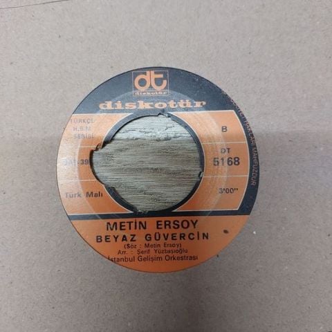 Metin Ersoy – Yeşil Gözlü Esmer Güzeli 45LİK PLAK