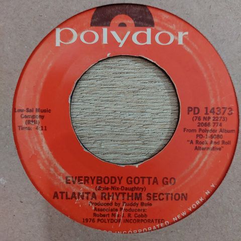Atlanta Rhythm Section – So In To You 45LİK PLAK