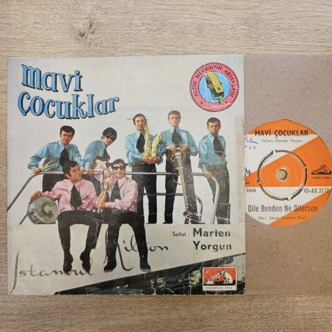 Mavi Çocuklar – Bilirmisin Seni Sevdiğimi / Dile Benden Ne Dilersen 45LİK PLAK...