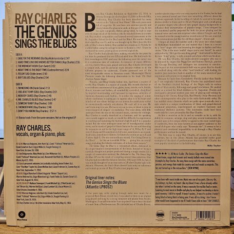 Ray Charles – The Genius Sings The Blues LP PLAK