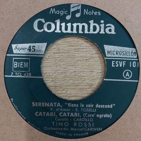 Tino Rossi – Catari, Catari 45LİK PLAK