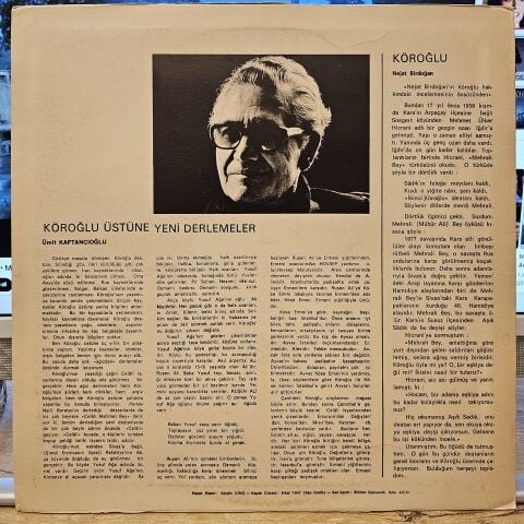 Ruhi Su – Köroğlu LP PLAK