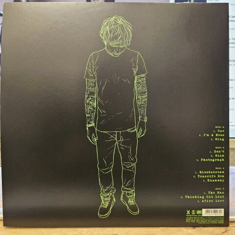 ED SHEERAN - X LP PLAK