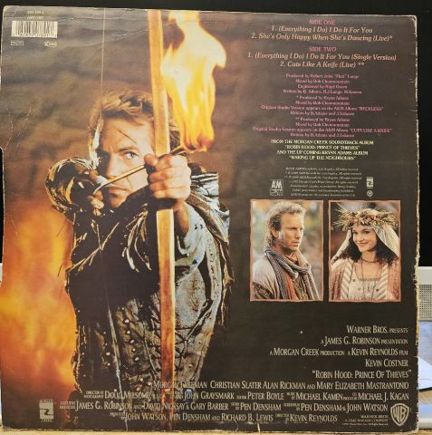 Bryan Adams – (Everything I Do) I Do It For You LP PLAK