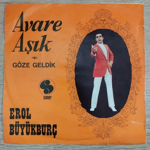EROL BÜYÜKBURÇ - AVARE AŞIK 45LİK PLAK