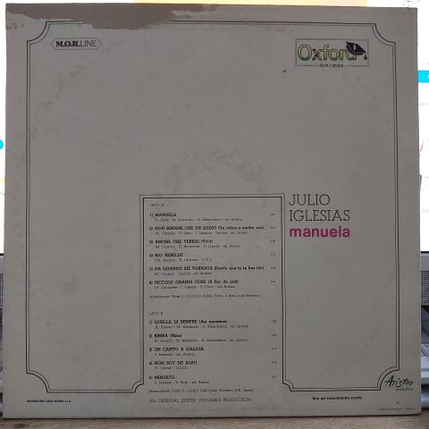 Julio Iglesias – Manuela LP PLAK