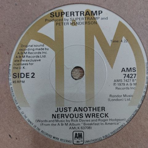 Supertramp – The Logical Song 45LİK PLAK