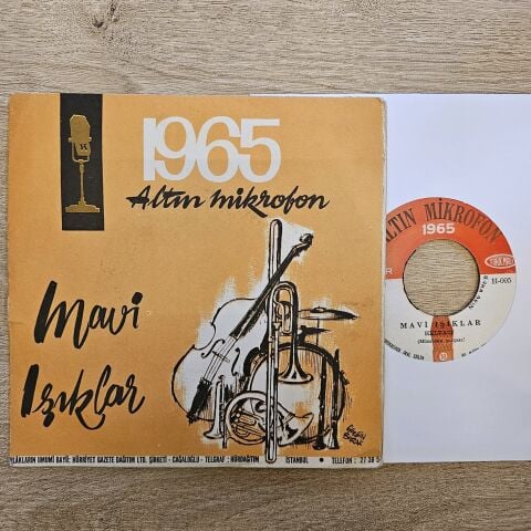 MAVİ IŞIKLAR - HELVACI 45LİK PLAK