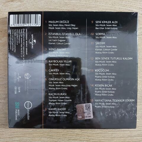 ROYAL PHILHARMONIC ORCHESTRA PLAYS SEZEN AKSU CD