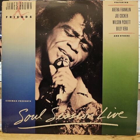 James Brown – James Brown & Friends - Soul Session Live LP PLAK