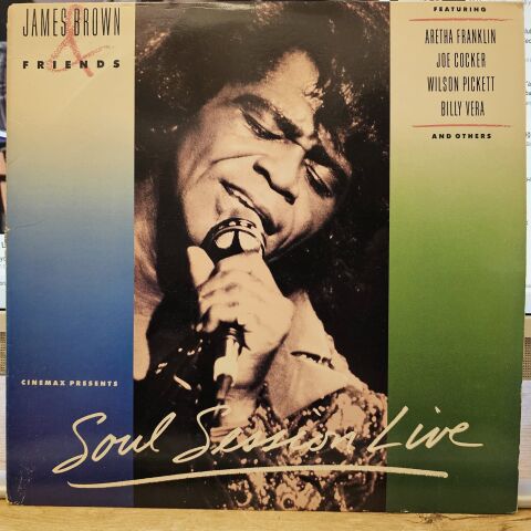 James Brown – James Brown & Friends - Soul Session Live LP PLAK