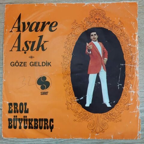 EROL BÜYÜKBURÇ - AVARE AŞIK 45LİK PLAK