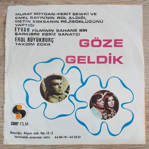 EROL BÜYÜKBURÇ - AVARE AŞIK 45LİK PLAK