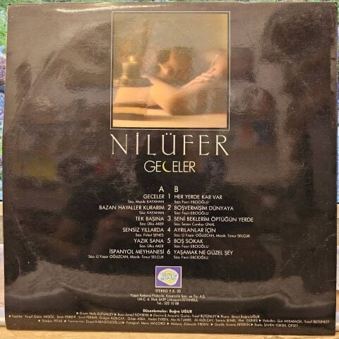 Nilüfer – Geceler LP PLAK