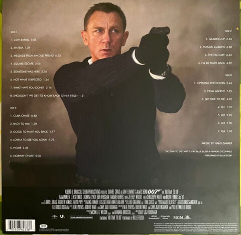 Hans Zimmer – No Time To Die (Original Motion Picture Soundtrack) LP PLAK