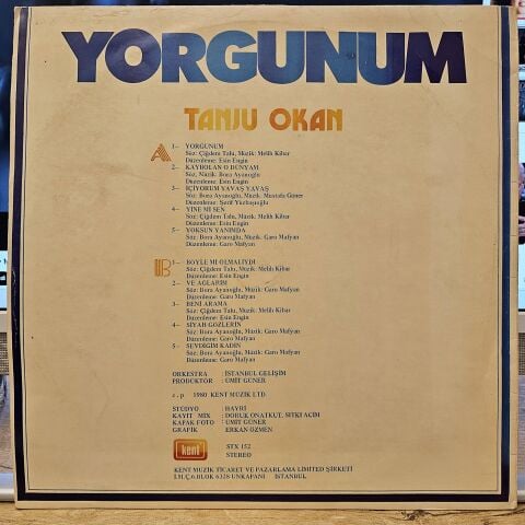 Tanju Okan – Yorgunum LP PLAK
