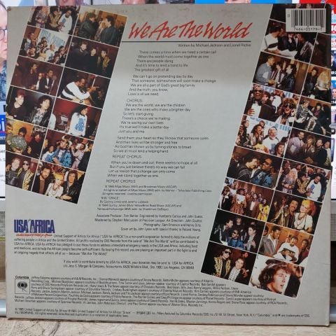 USA For Africa – We Are The World LP PLAK