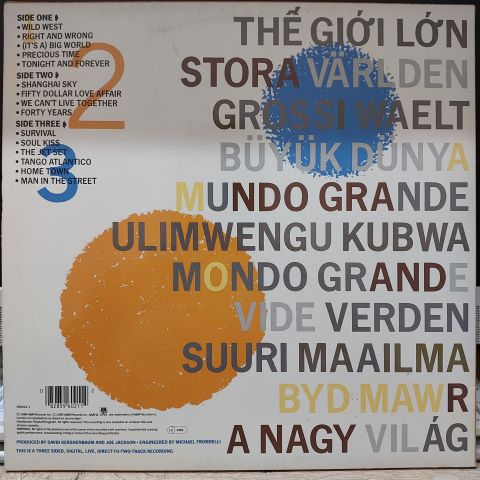 Joe Jackson – Big World LP PLAK