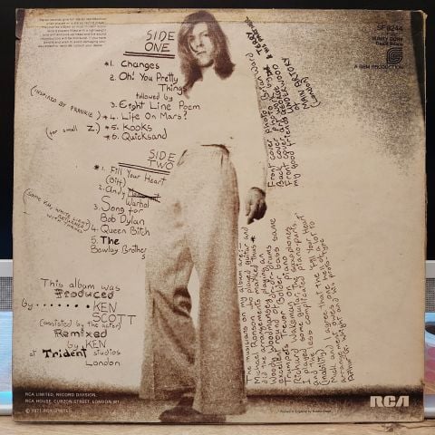 David Bowie – Hunky Dory LP PLAK