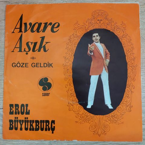 EROL BÜYÜKBURÇ - AVARE AŞIK 45LİK PLAK