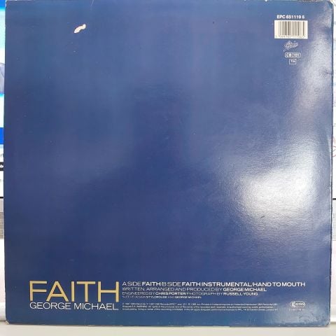 GEORGE MICHAEL - FAITH LP PLAK