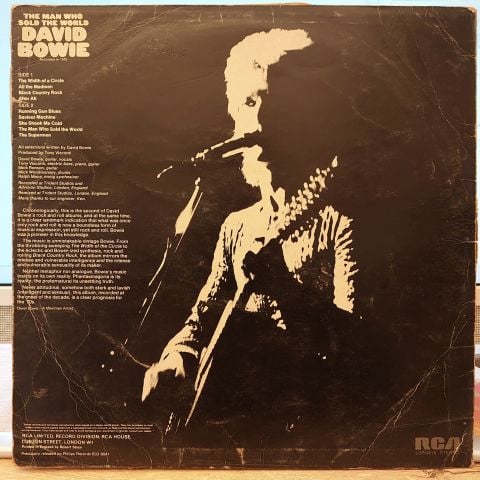 David Bowie – The Man Who Sold The World LP PLAK