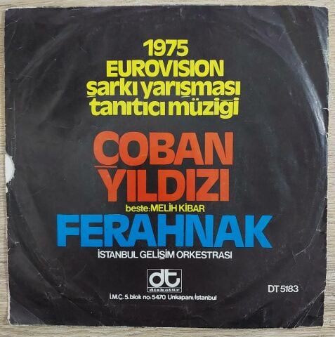 İstanbul Gelişim Orkestrası – Çoban Yıldızı / Ferahnak 45LİK PLAK