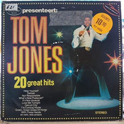 Tom Jones – 20 Great Hits LP PLAK