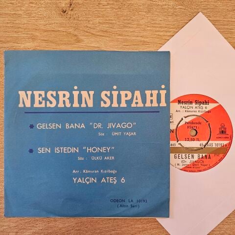 Nesrin Sipahi Ve Yalçın Ateş 6 – Gelsen Bana / Sen İstedin 45LİK PLAK