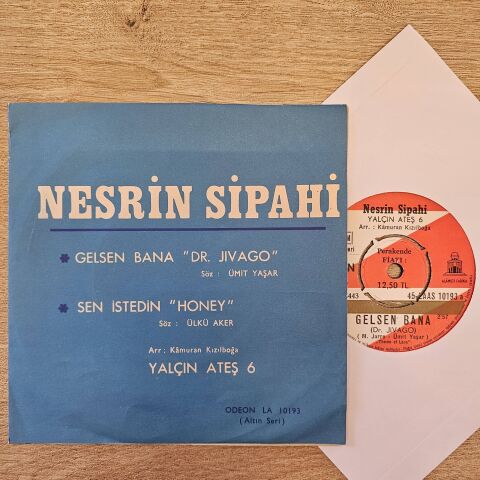 Nesrin Sipahi Ve Yalçın Ateş 6 – Gelsen Bana / Sen İstedin 45LİK PLAK