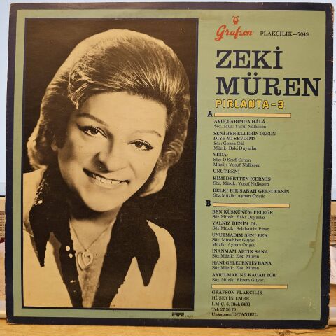 Zeki Müren – Pırlanta-3 LP PLAK