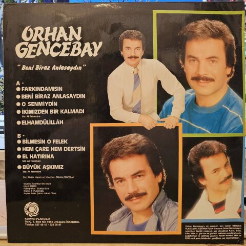 ORHAN GENCEBAY - BENİ BİRAZ ANLASAYDIN LP PLAK