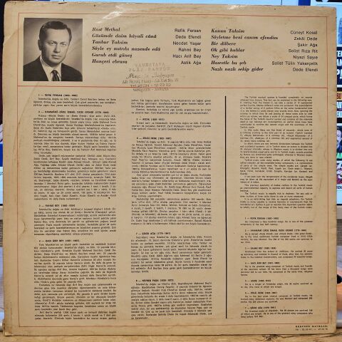 Nevzad Atlığ – Klásik Türk Müziği Korosu LP PLAK