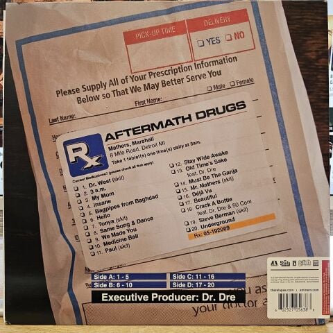 EMİNEM - RELAPSE LP PLAK