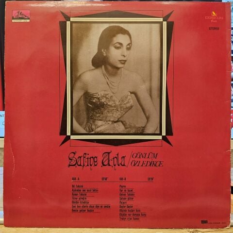 Safiye Ayla – Gönlüm Özledikçe LP PLAK