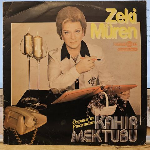 Zeki Müren – Özpınar'ın Pınarından Kahır Mektubu LP PLAK