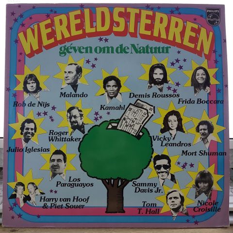 Various – Wereldsterren Geven Om De Natuur LP PLAK