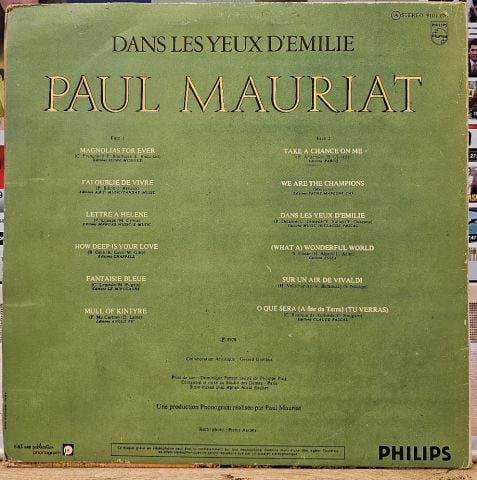 Paul Mauriat – Dans Les Yeux D'Emilie LP PLAK