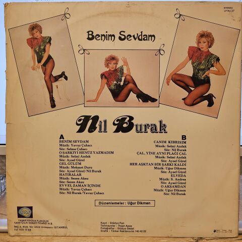 Nil Burak – Benim Sevdam LP PLAK