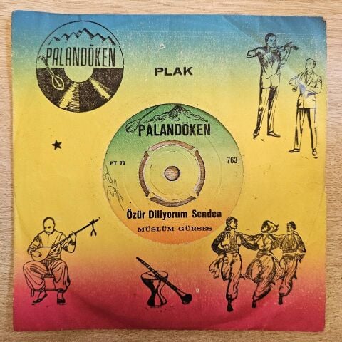 Müslüm Gürses – Gezdim Dolaştım Gurbet Elleri / Özür Diliyorum Senden 45LİK PLAK...
