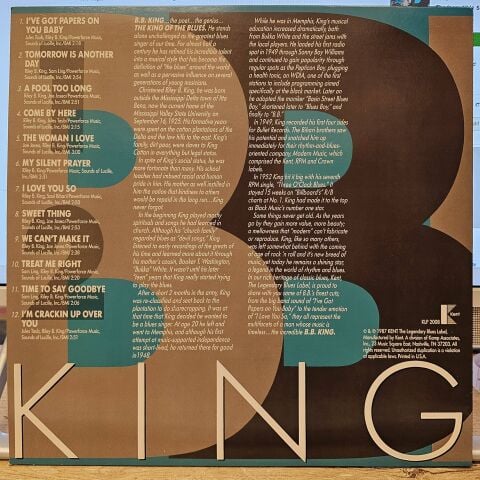 B.B. King – The Incredible Soul Of LP PLAK