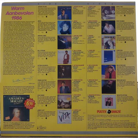 Various – Warm Aanbevolen 1986 LP PLAK