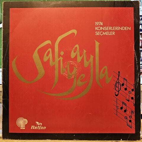 Safiye Ayla – 1974 Konserlerinden Seçmeler LP PLAK