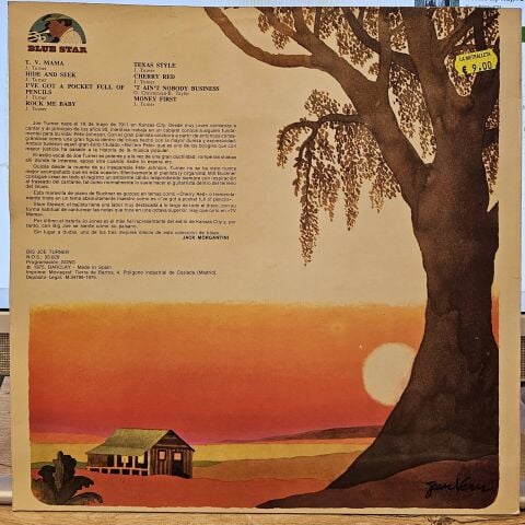 Big Joe Turner – Texas Style LP PLAK