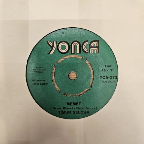 Timur Selçuk – Memet / Pireli Şarkı 45LİK PLAK