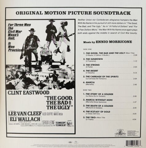 Ennio Morricone – The Good, The Bad And The Ugly (Original Motion Picture Soundtrack) LP PLAK