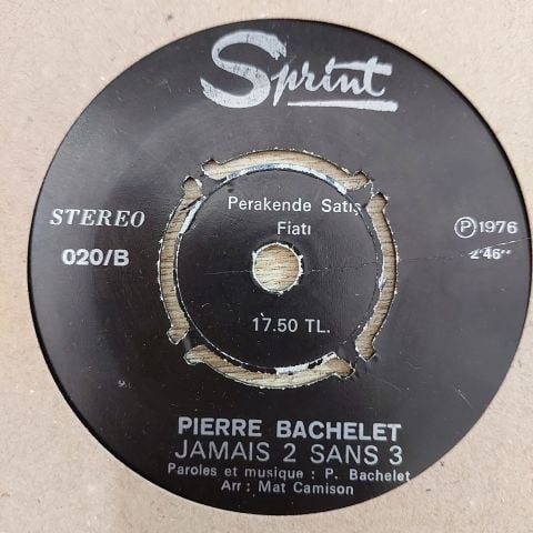 Pierre Bachelet – Viens 45LİK PLAK